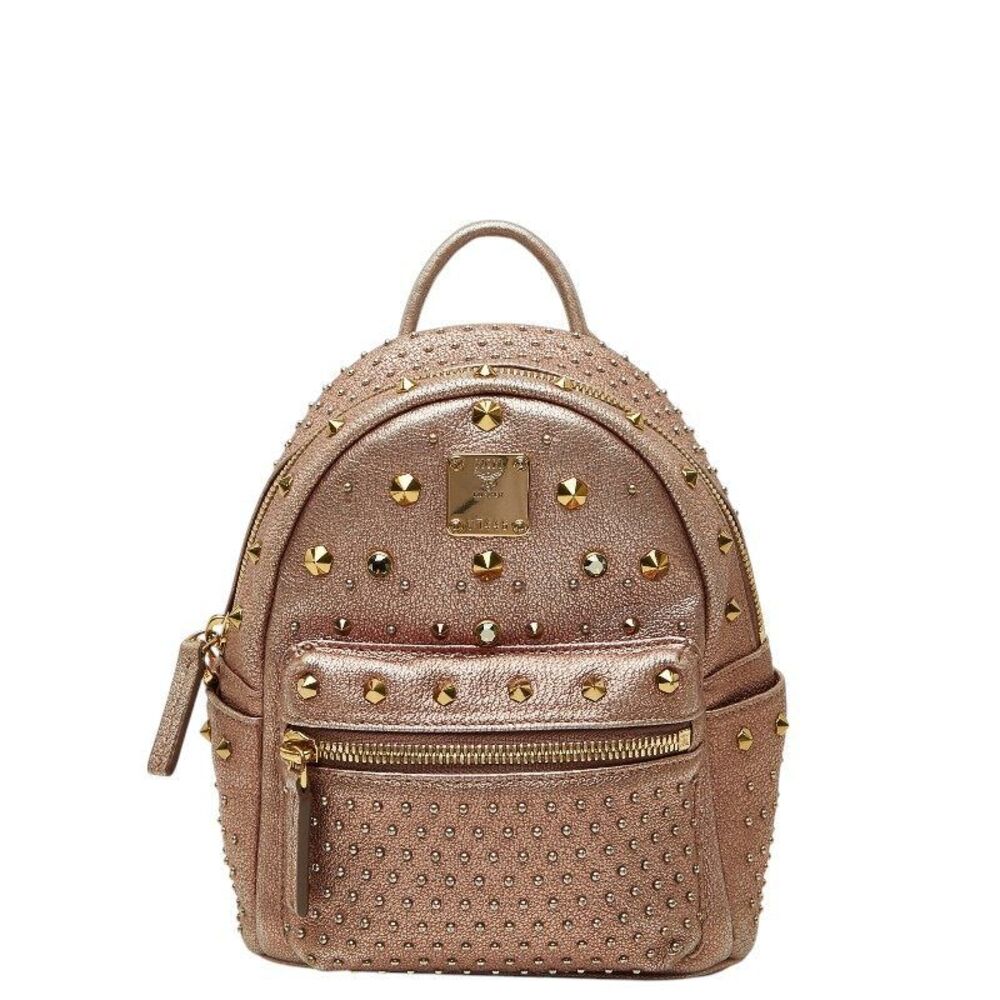 MCM Leather Backpack
